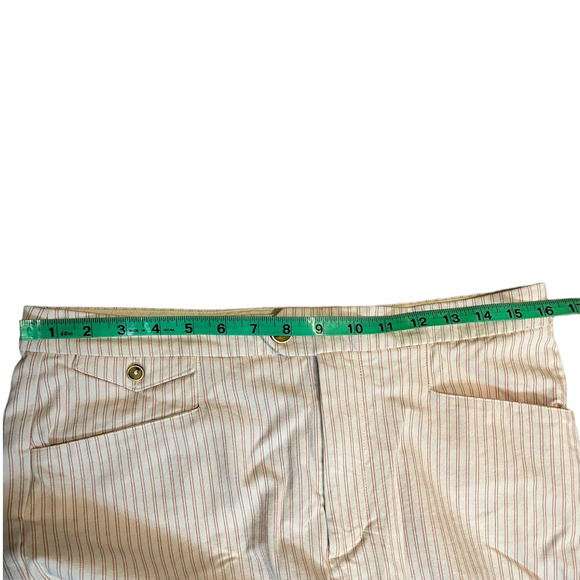 Anthropologie Essential Slim Strip Crop Pants Trousers Womens Size 10 - Picture 9 of 10